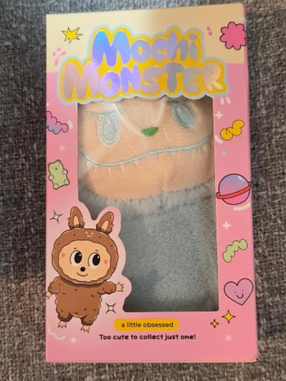 Mochi Monster Plush Charm/Keychain "A Little Obsessed" Series